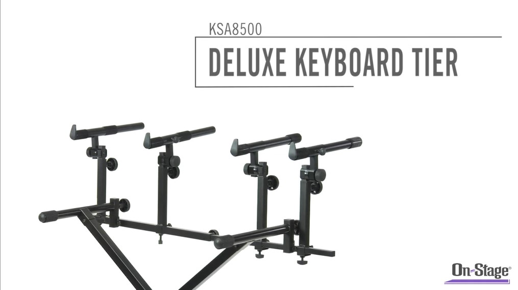 Amazon.com: On-Stage KSA8500 Deluxe Keyboard Tier (Multi-Level